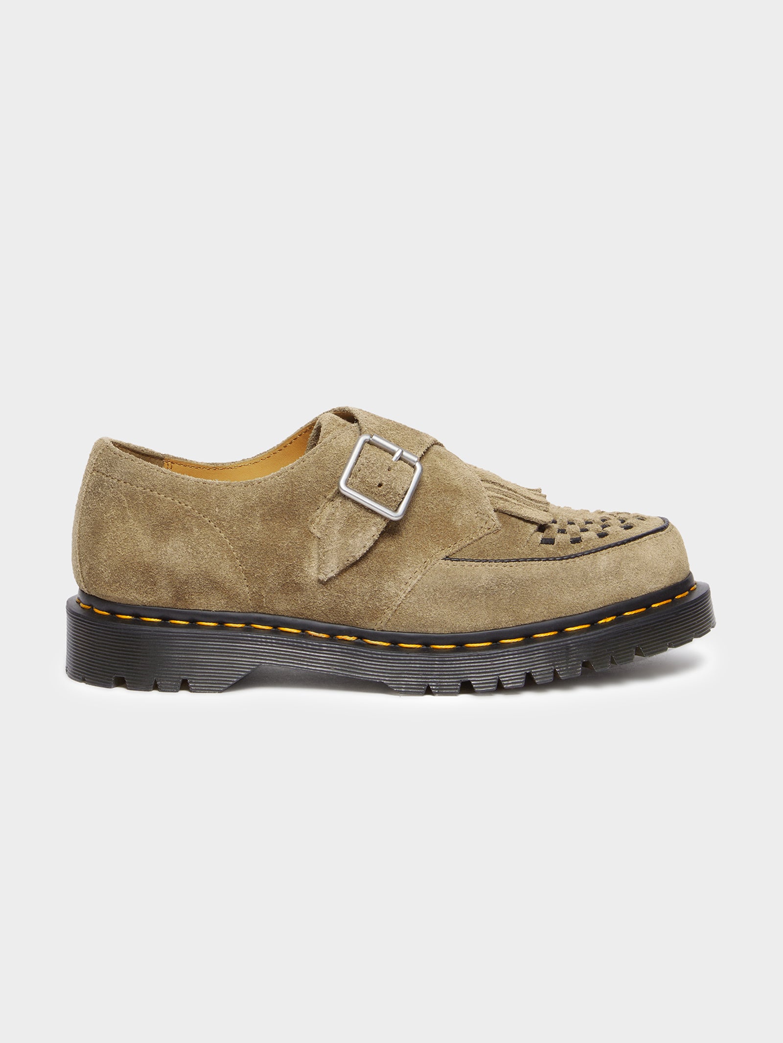 Unisex Ramsey Suede Kiltie Buckle Creepers