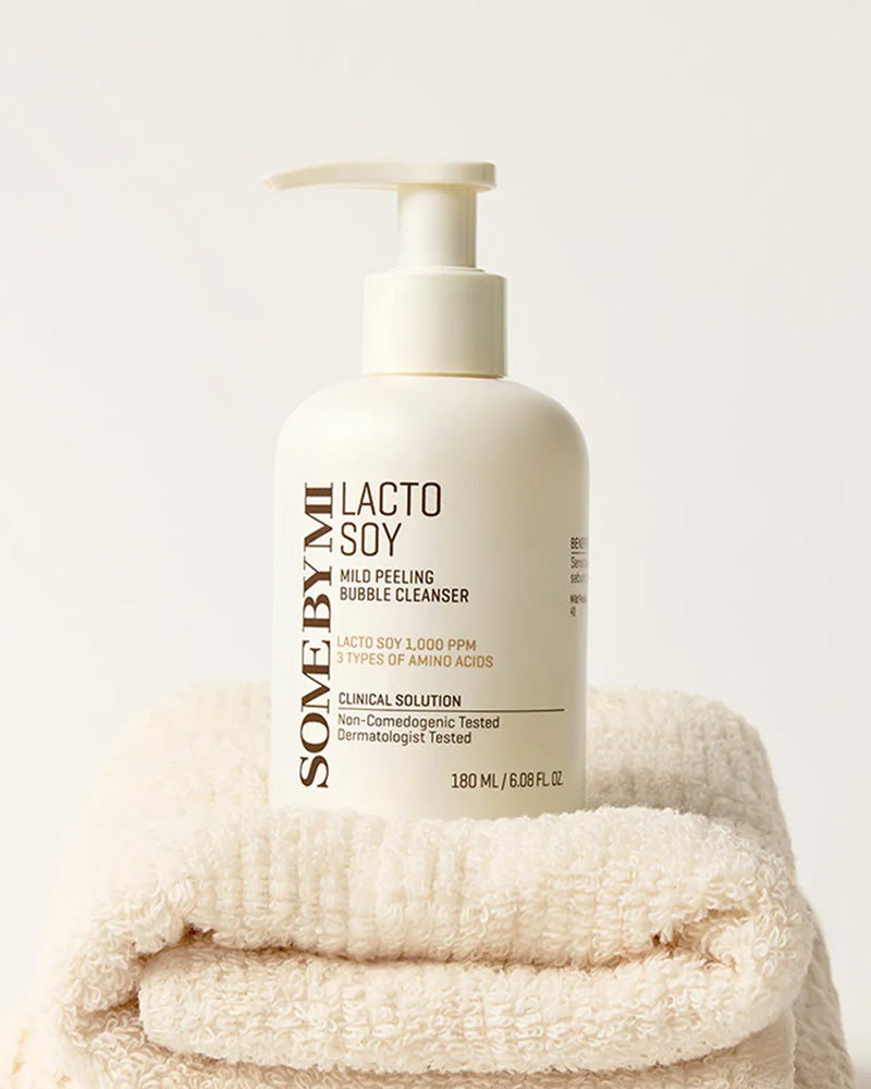 SOME BY MI Lacto Soy Mild Peeling Bubble Cleanser