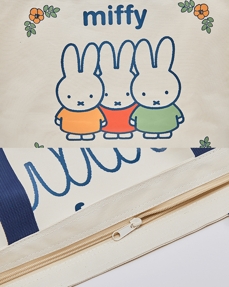 Miffy Big Tote Bag - Miffy and friends