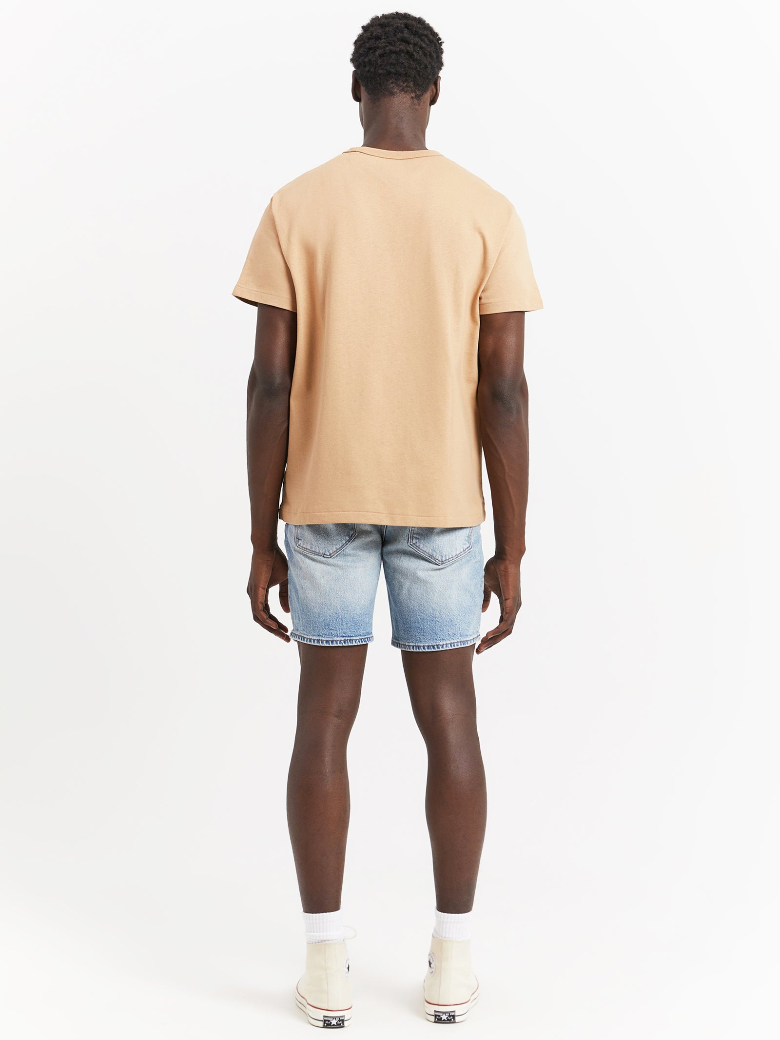 Lou Denim Shorts in Libertine Blue