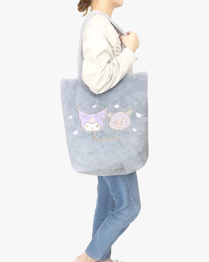 Sanrio Fuzzy Tote Bag