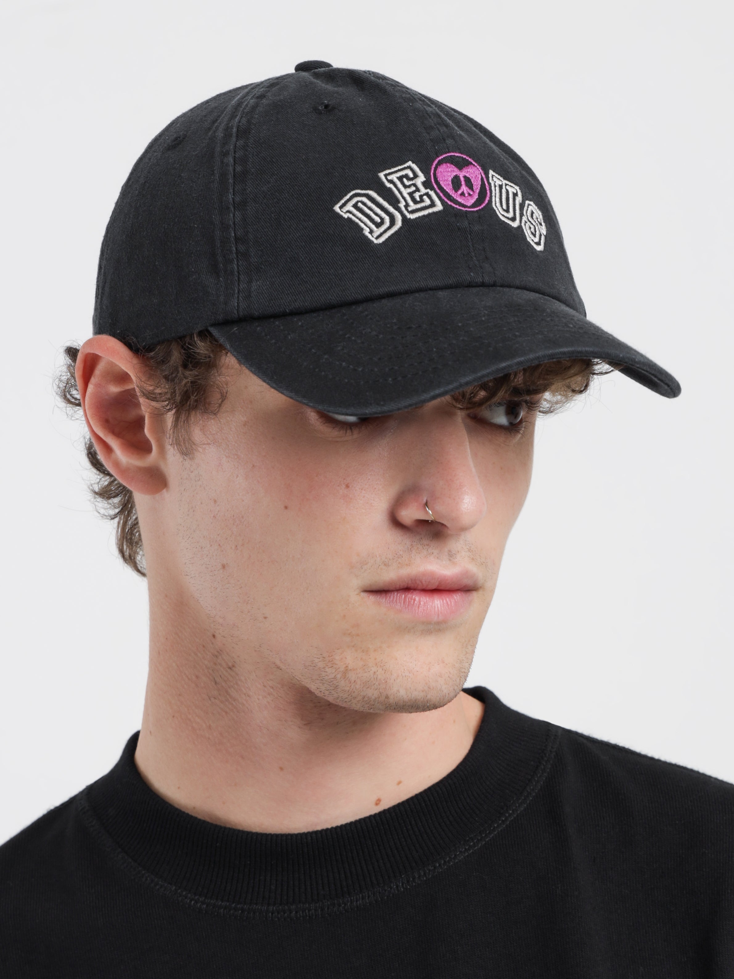 Active Dad Cap in Black