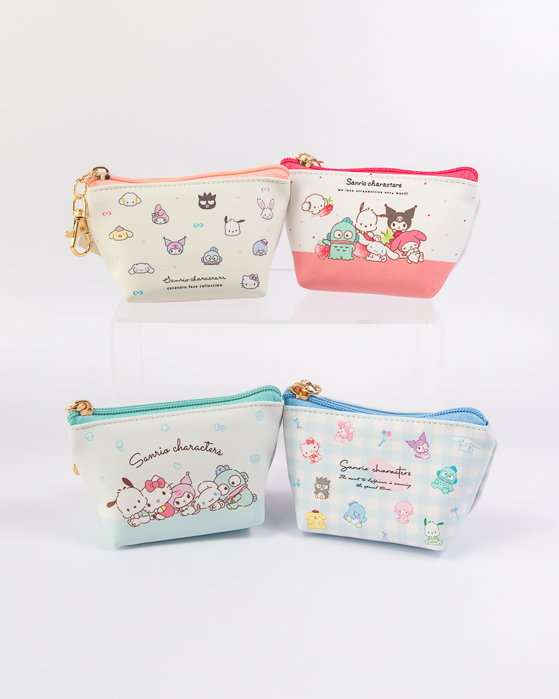 Sanrio Characters Group Triangular Pouch