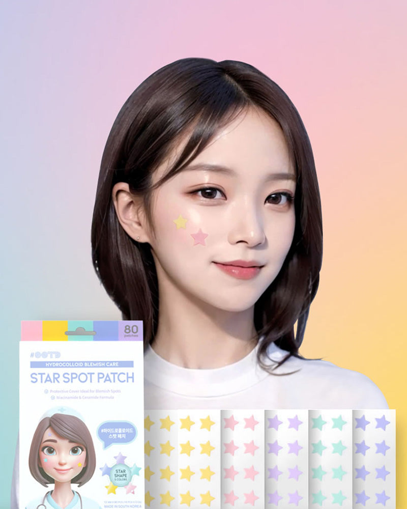 OOTD Hydrocolloid Blemish Care Star Spot Patch