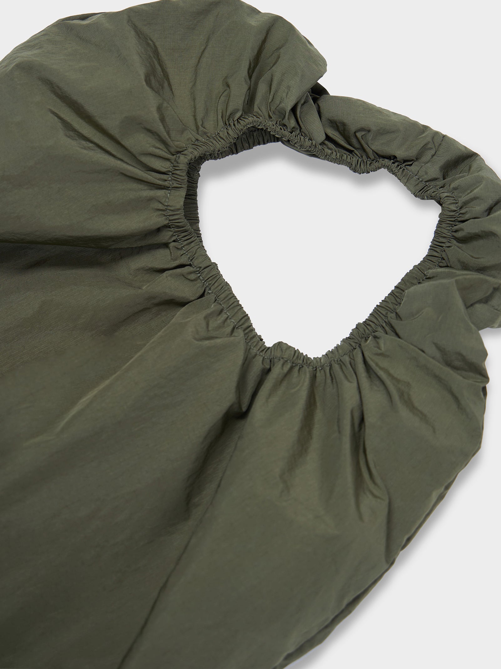 Tara Scrunch Bag - Army Green