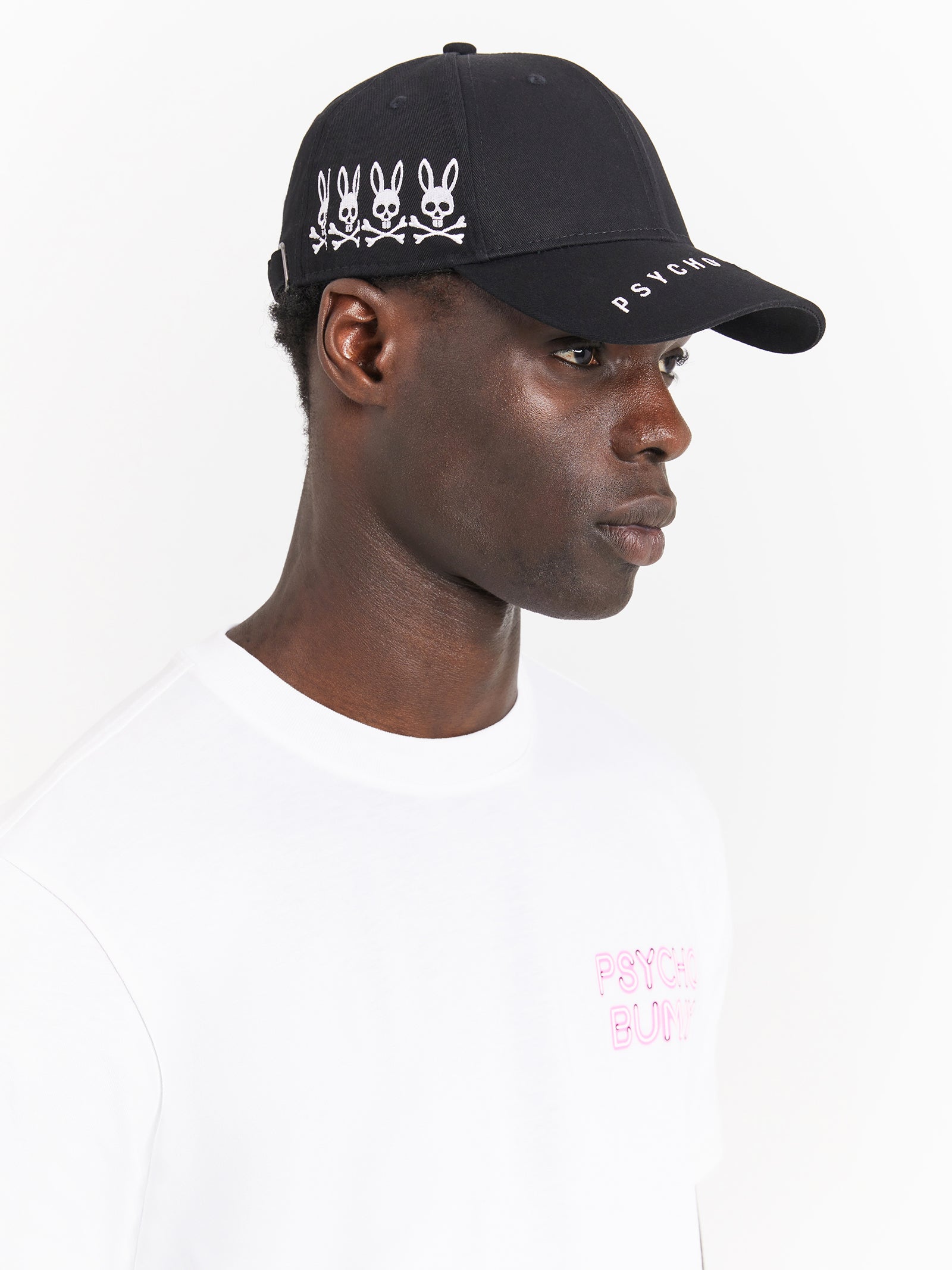 Kingwood Embroidered Cap in Black