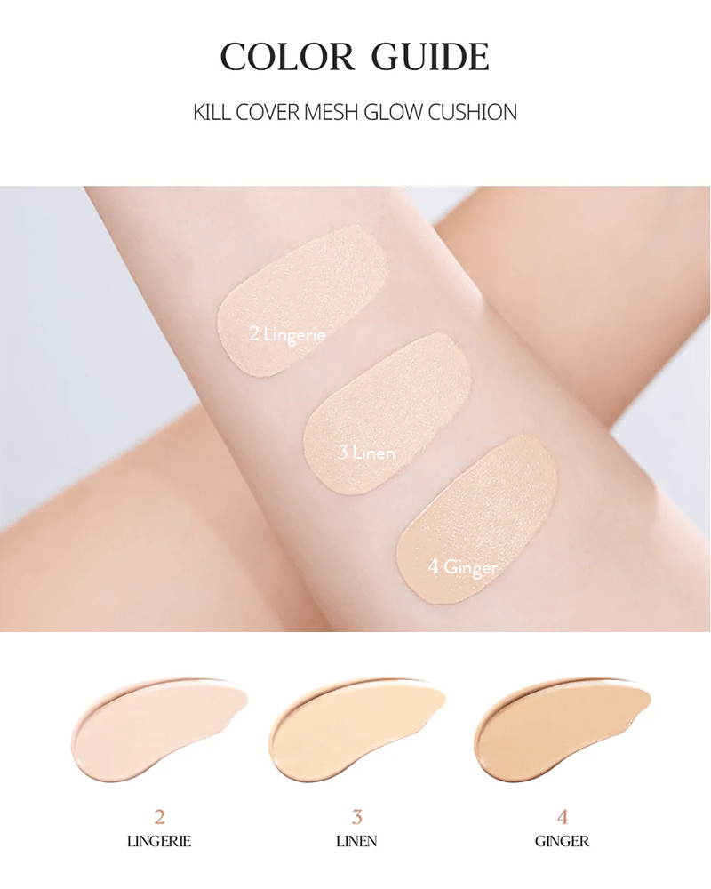 CLIO Kill Cover Mesh Glow Cushion & Refill