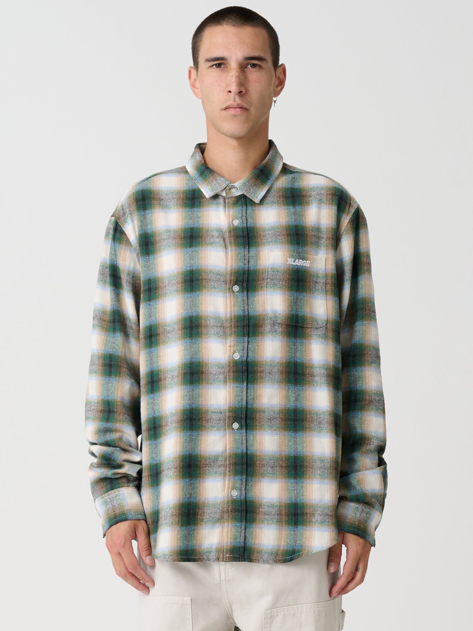 Italic Check Shirt