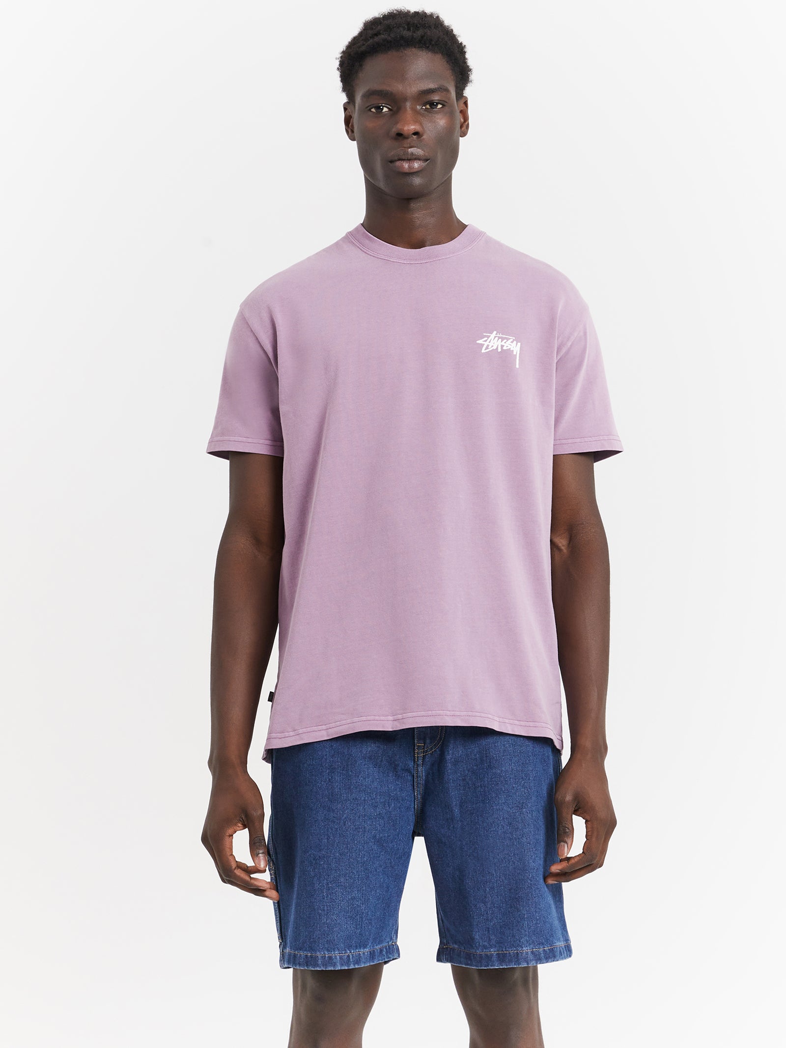 Ocular Heavyweight T-Shirt in Pigment Orchid Purple