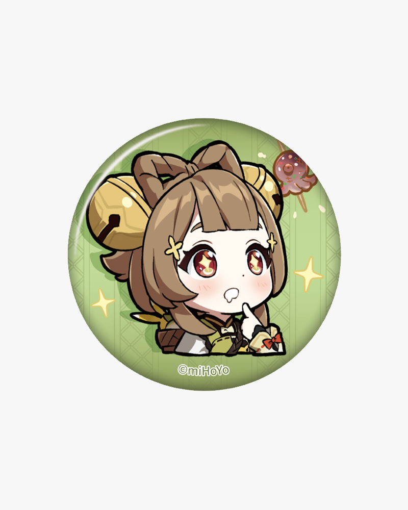 Genshin Impact Chibi Character Emote Badge Vol.2