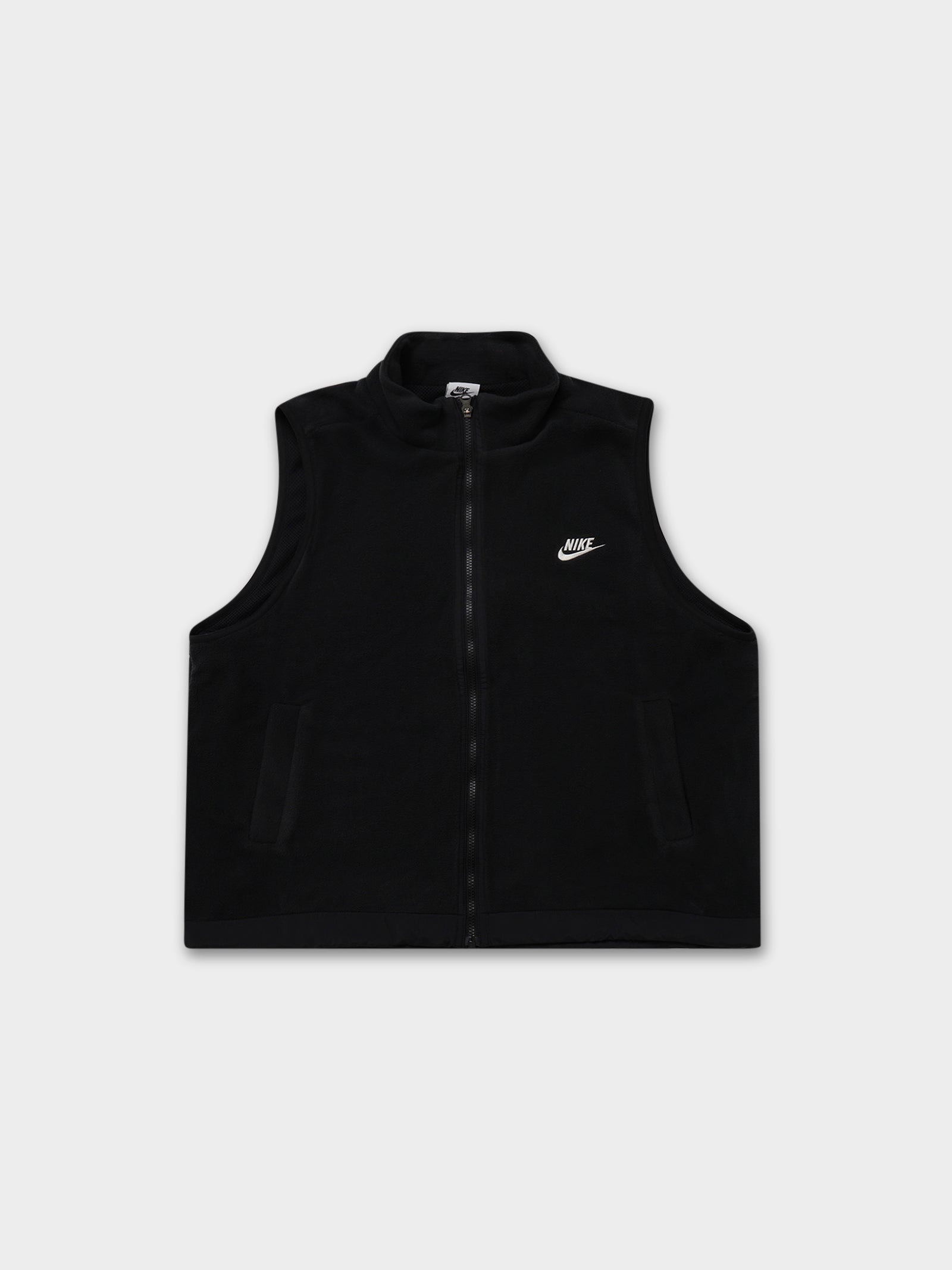 Fleece Winter Vest CZWN in Black & Sail