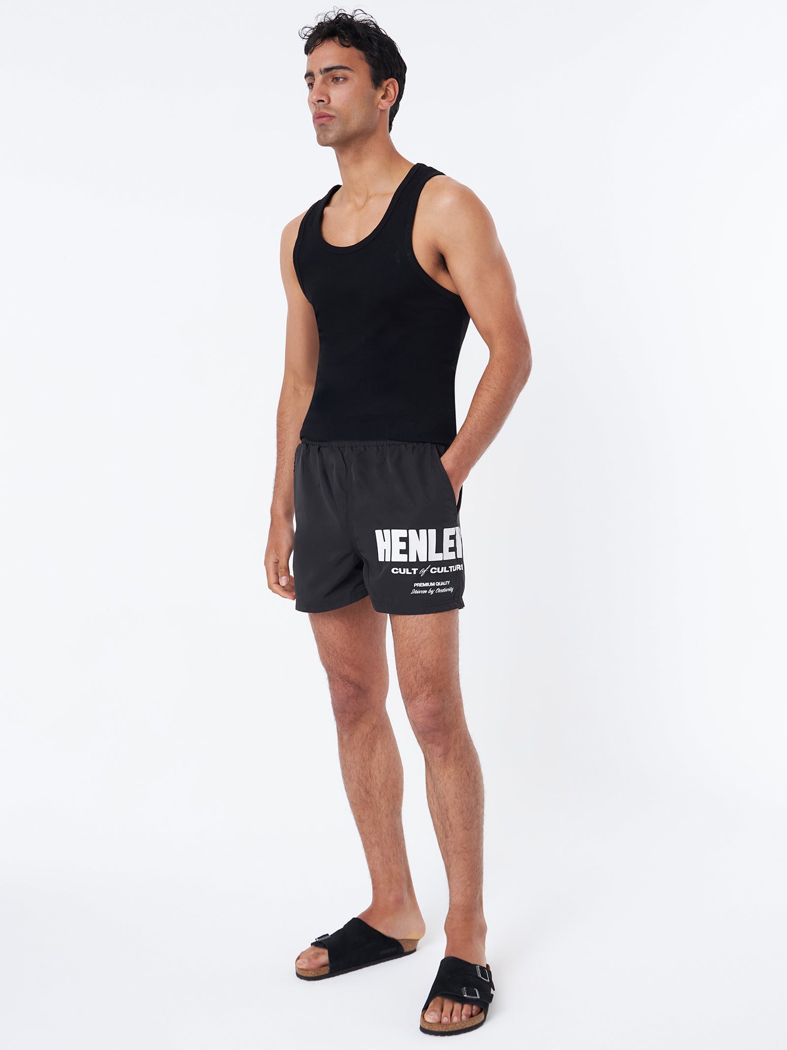 World Swim Short In Black