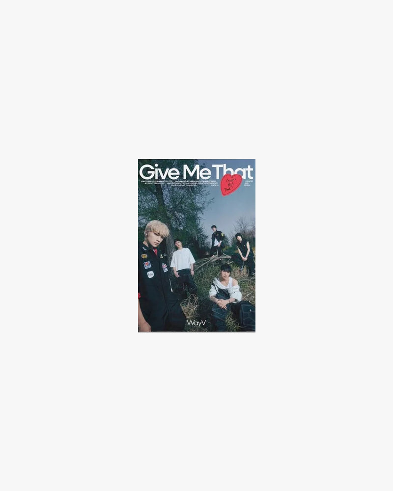 WayV - 5TH MINI ALBUM [Give Me That] (Photobook Ver.) (2 Versions)