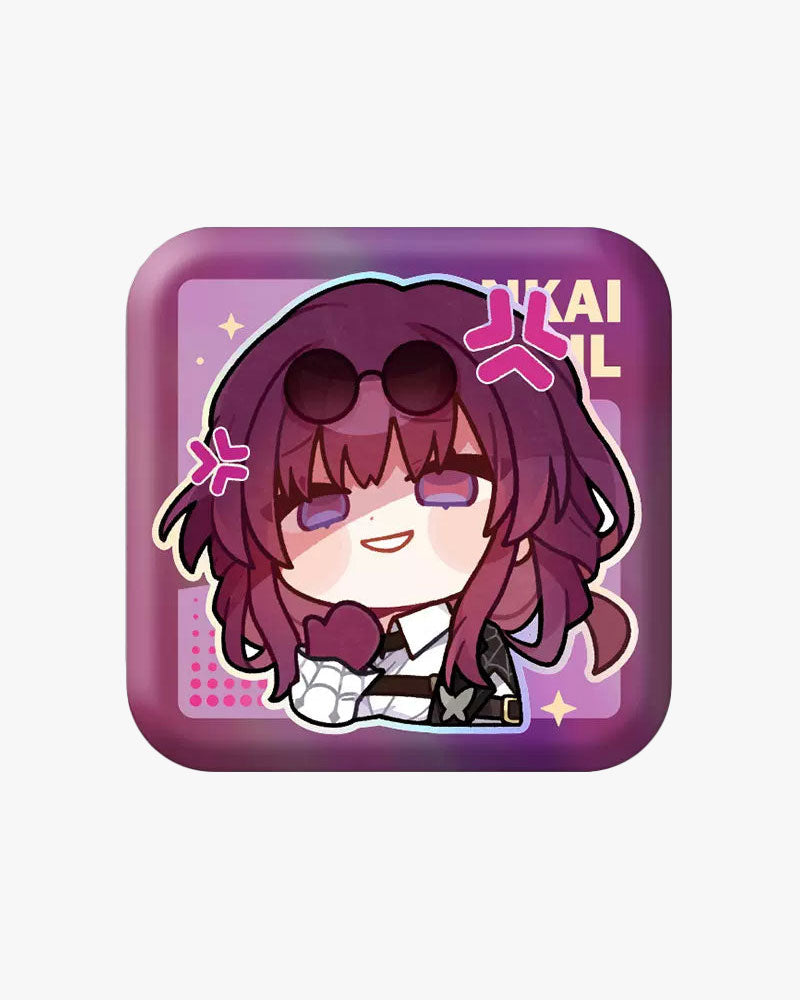 Honkai: Star Rail Pom-Pom Gallery Series Square Badge