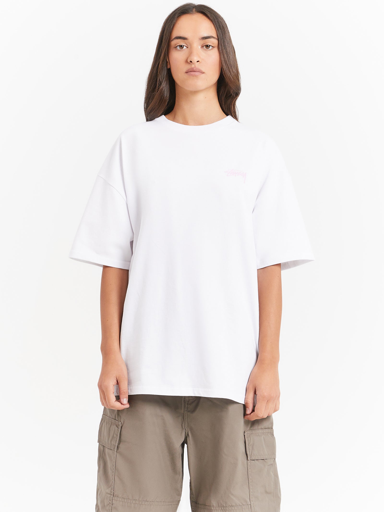 Shrooms Heavyweight Relaxed T-Shirt in White