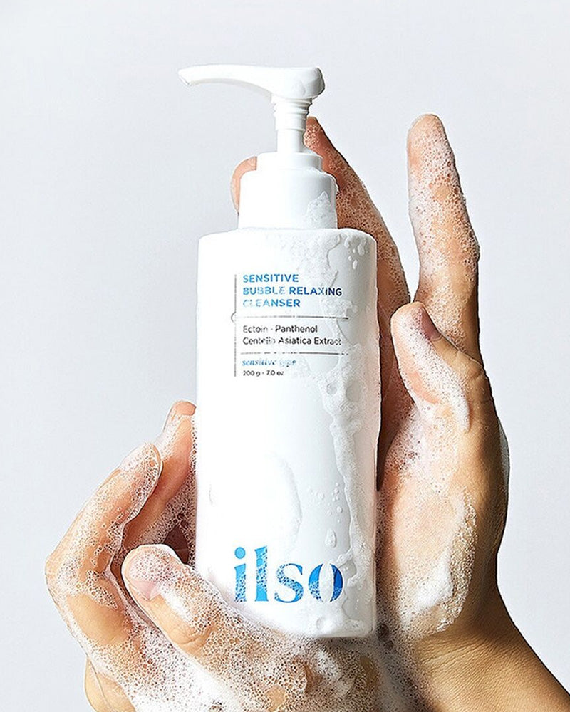 ilso Sensitive Bubble Relaxing Cleanser