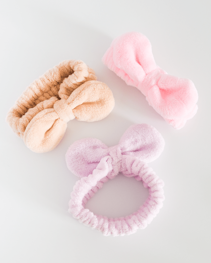 Soft Plush Bow Headband