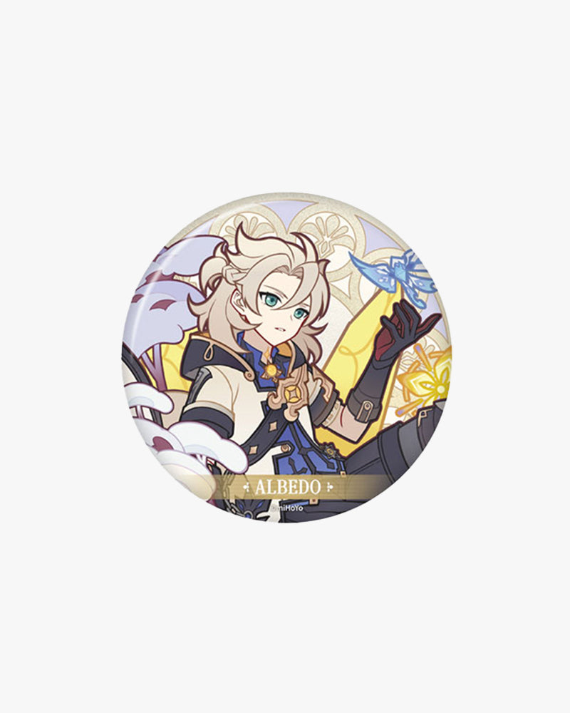 Genshin Impact Windblume's Breath Series Character Tin Badge