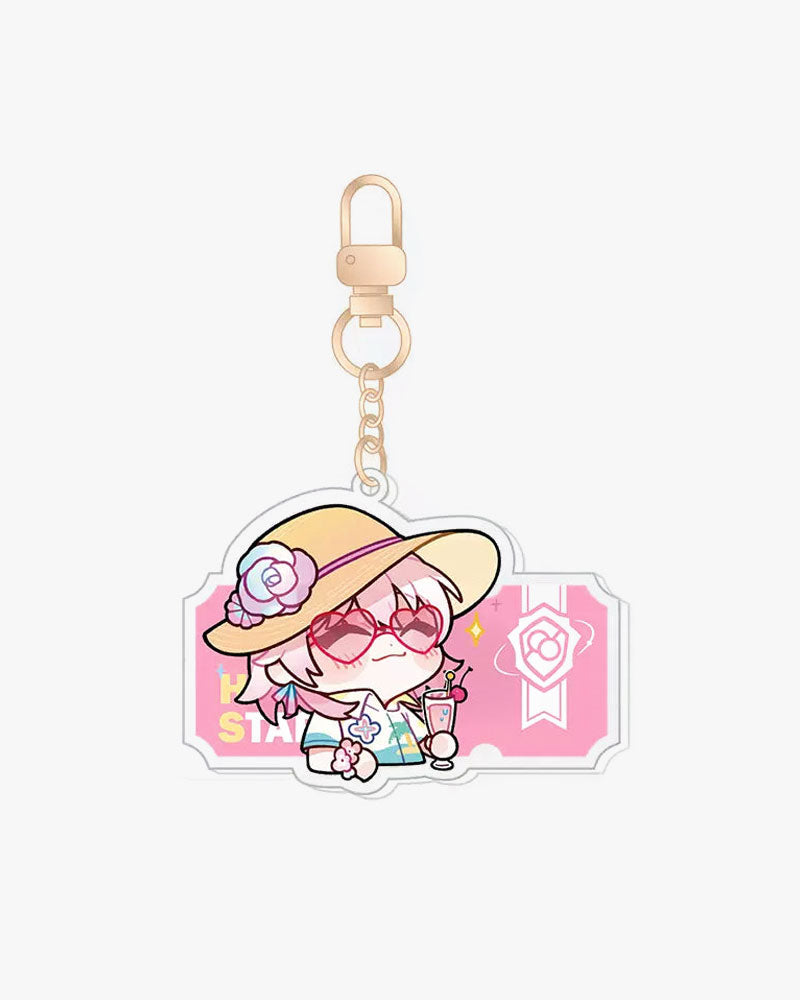 Honkai: Star Rail Pom-Pom Gallery Series Acrylic Keychain