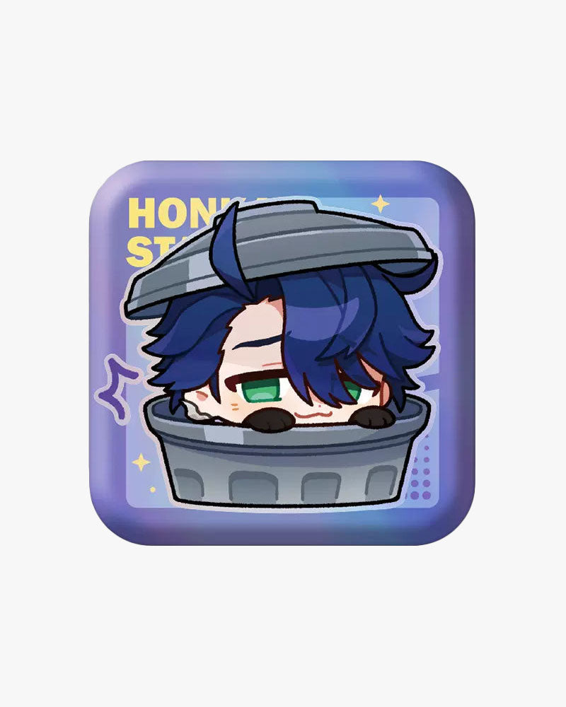 Honkai: Star Rail Pom-Pom Gallery Series Square Badge