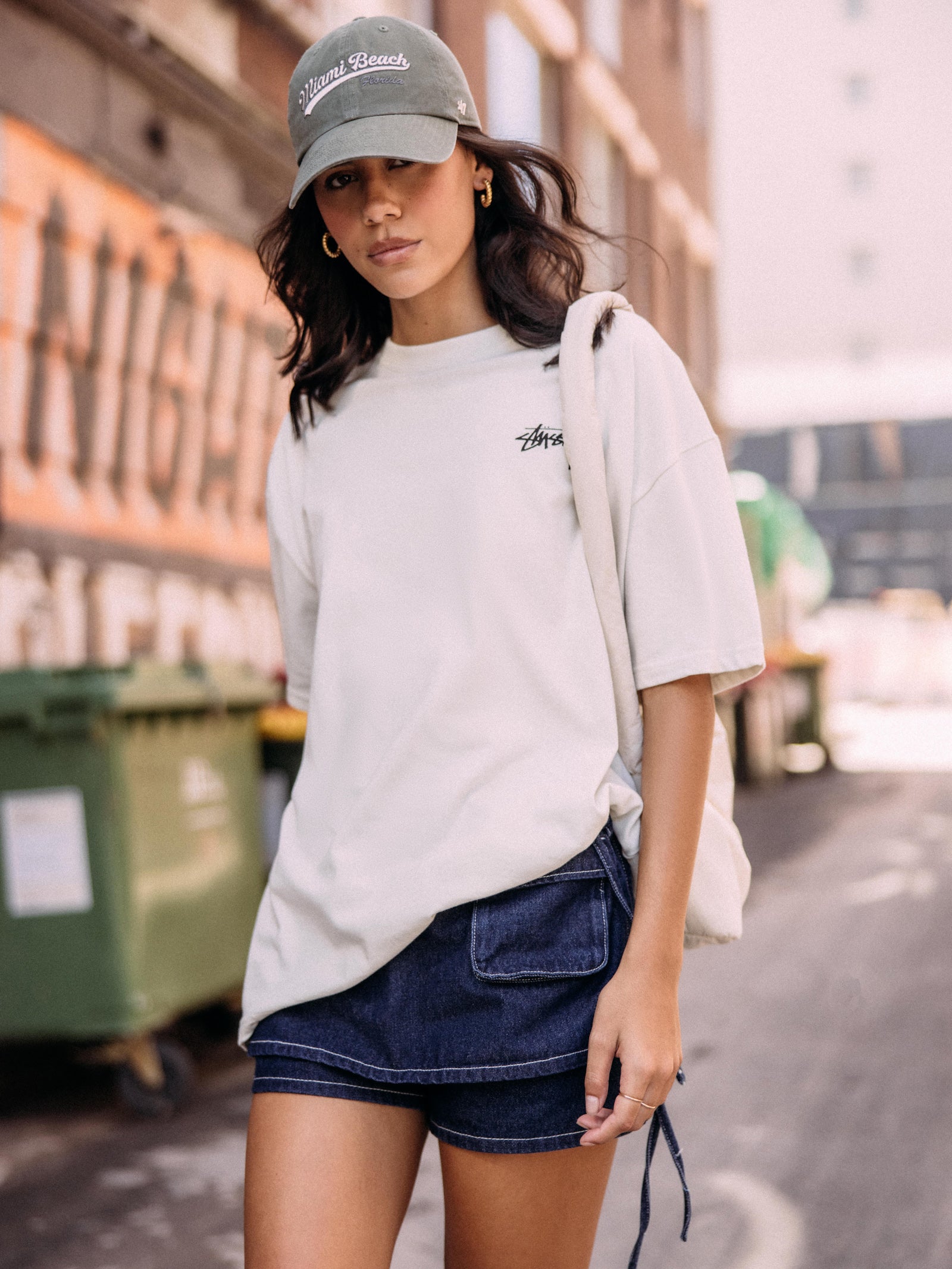 Countryside Skort in Blue Denim