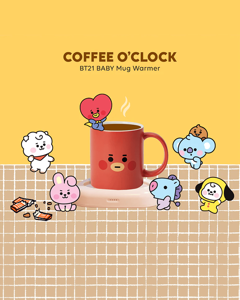 BT21 SHOOKY BABY Mug Warmer