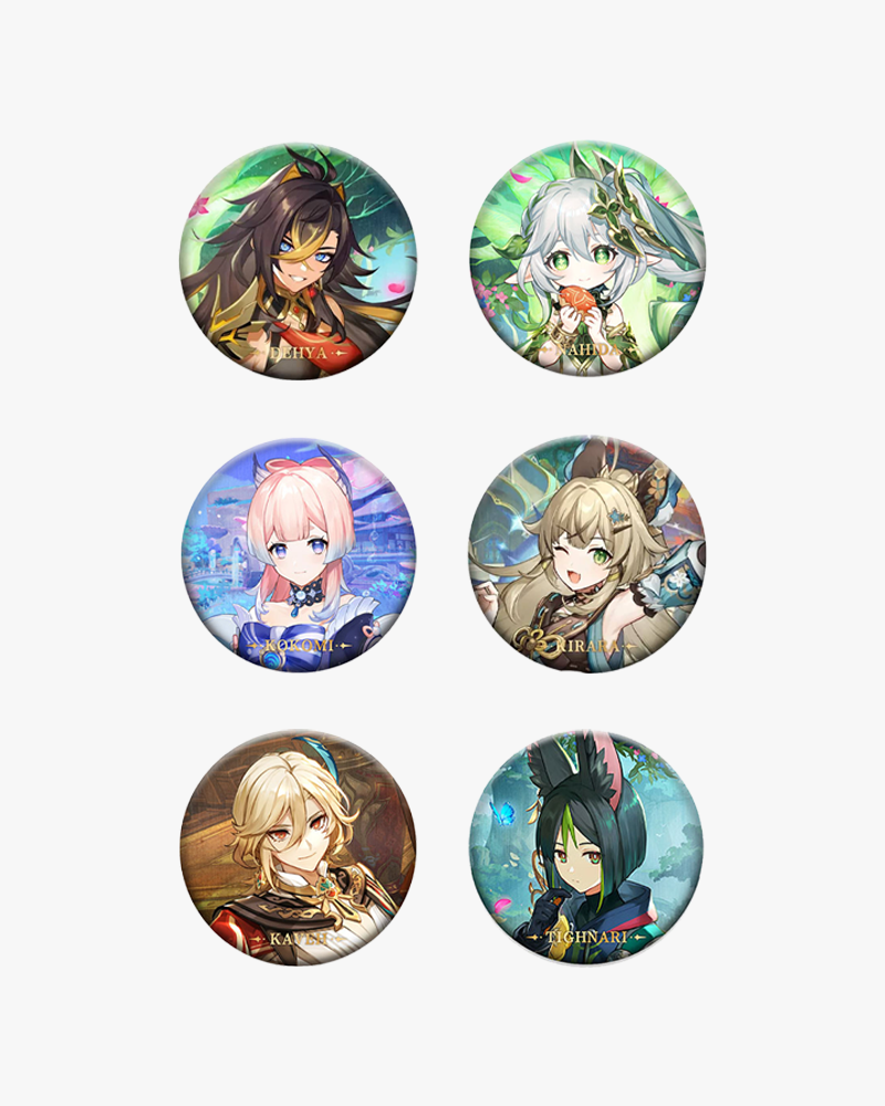 Genshin Impact Theme Character Badge Vol.3