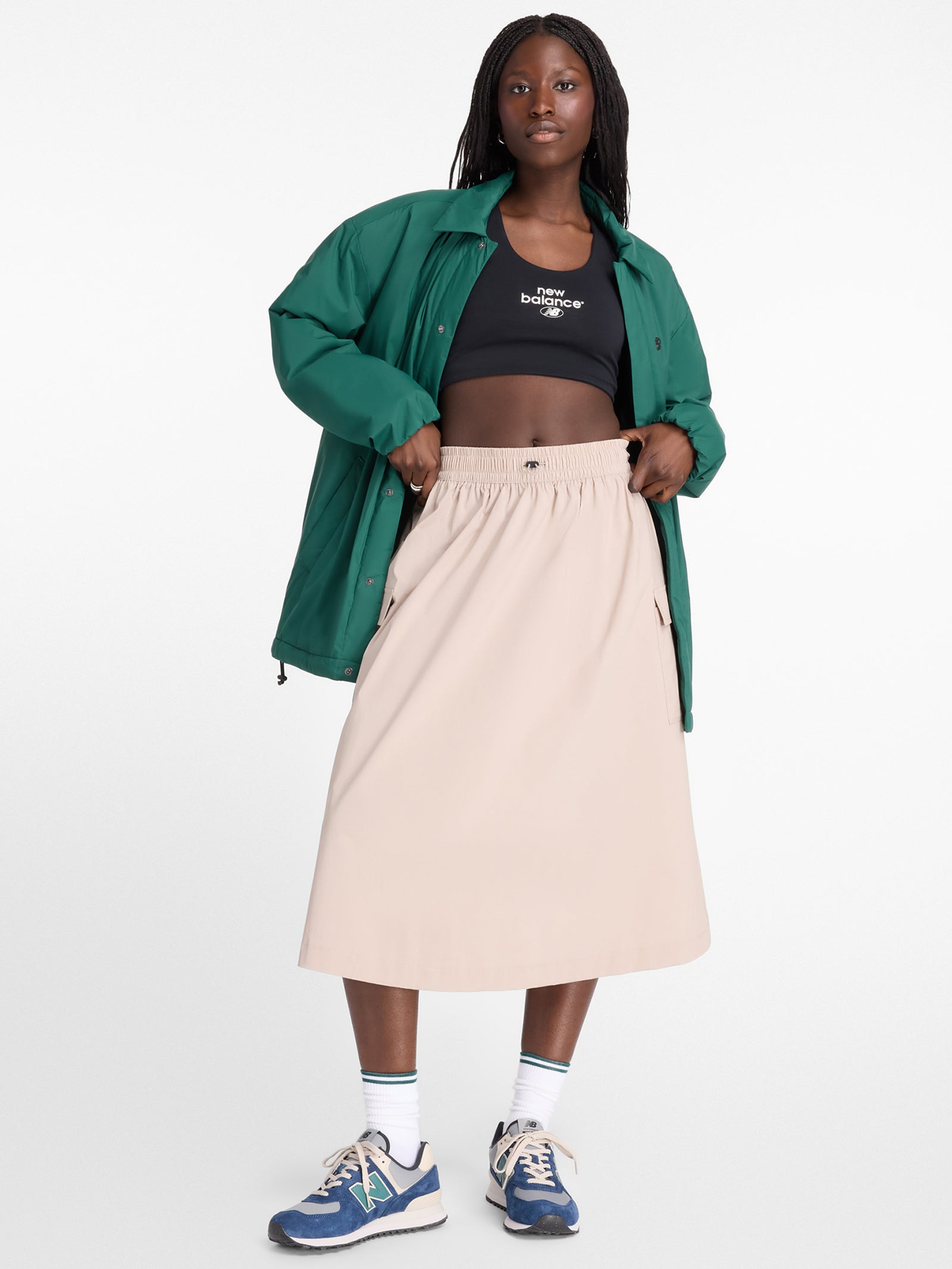 Midi Cargo Skirt