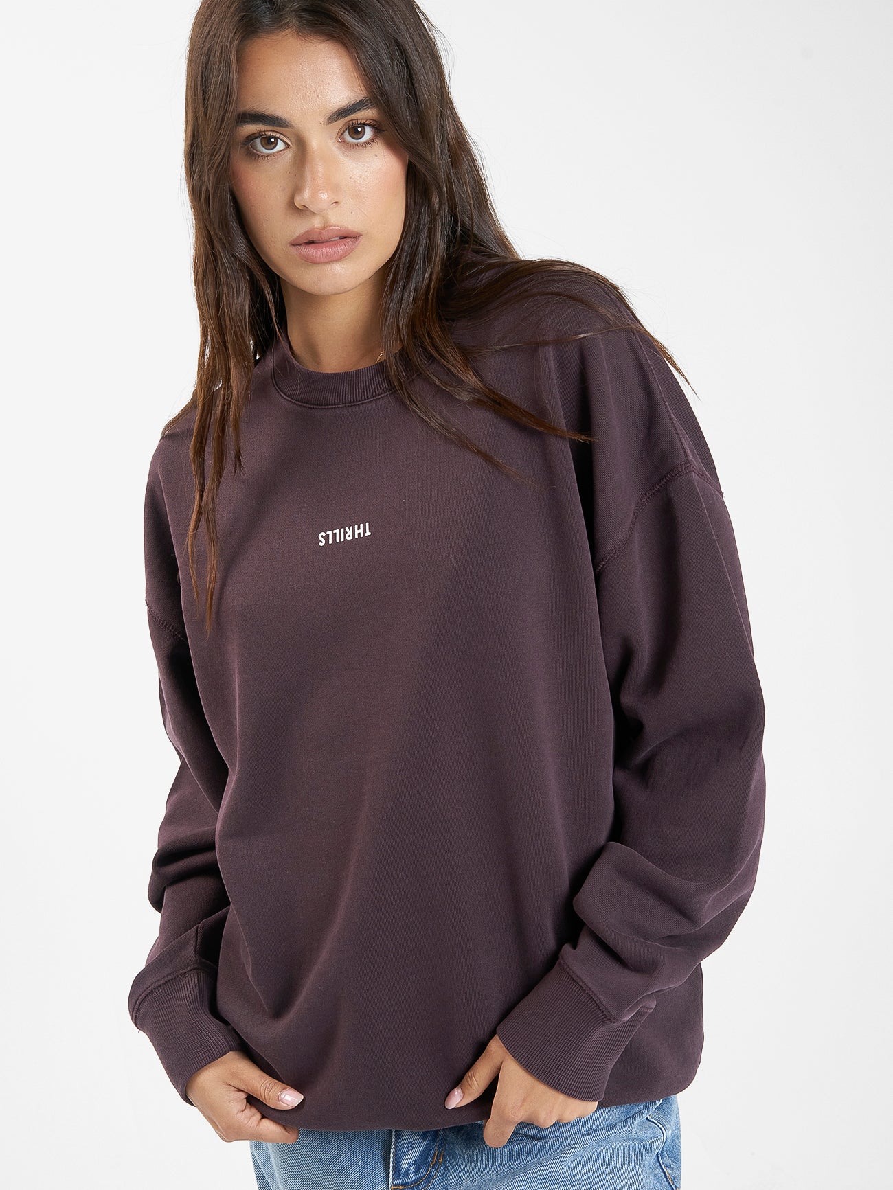 Minimal Thrills Slouch Crew