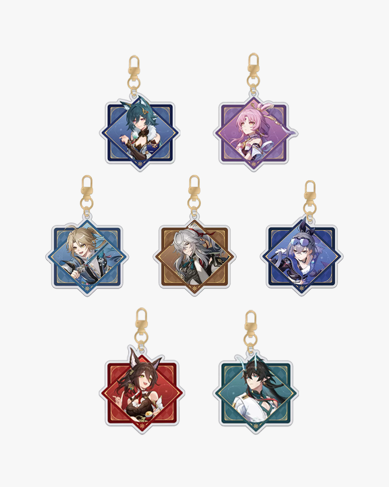 Honkai: Star Rail Interstellar Journey Series Acrylic Keychain