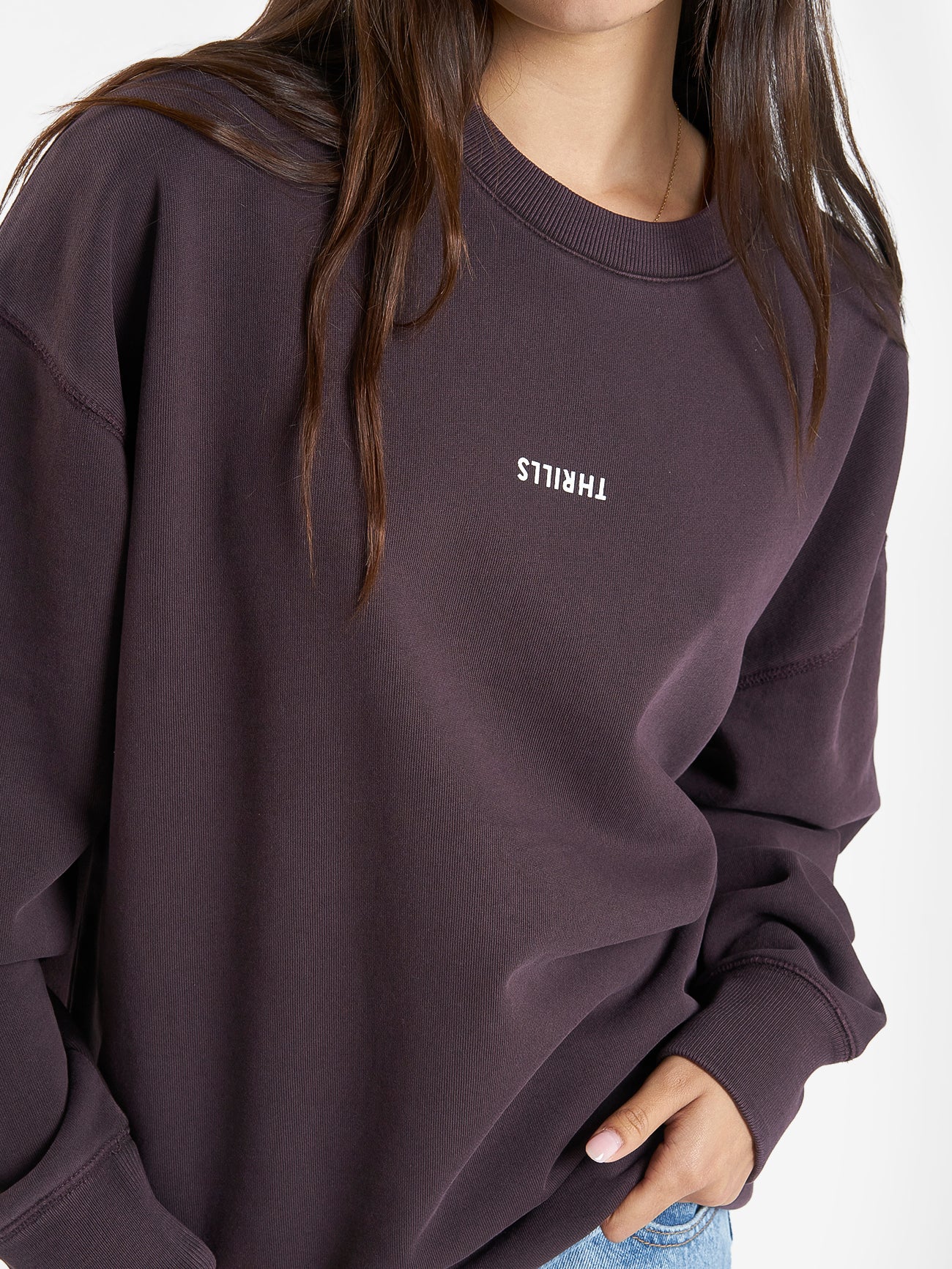 Minimal Thrills Slouch Crew