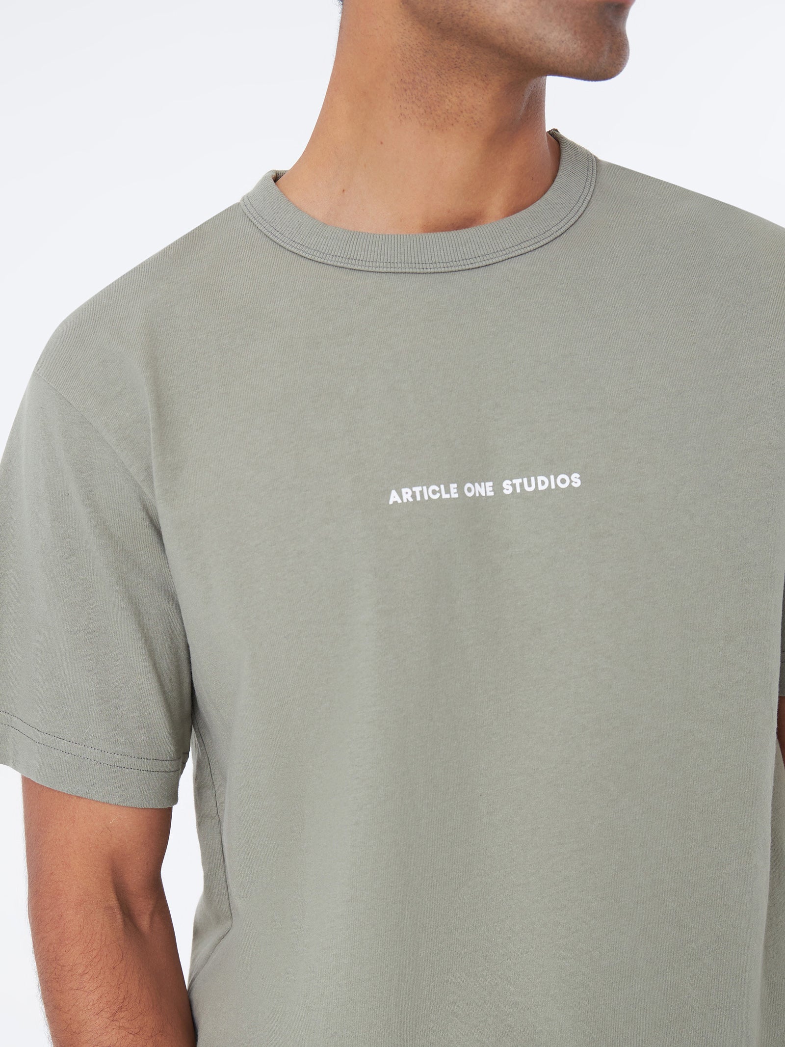 Everyday Logo Tee In Willow