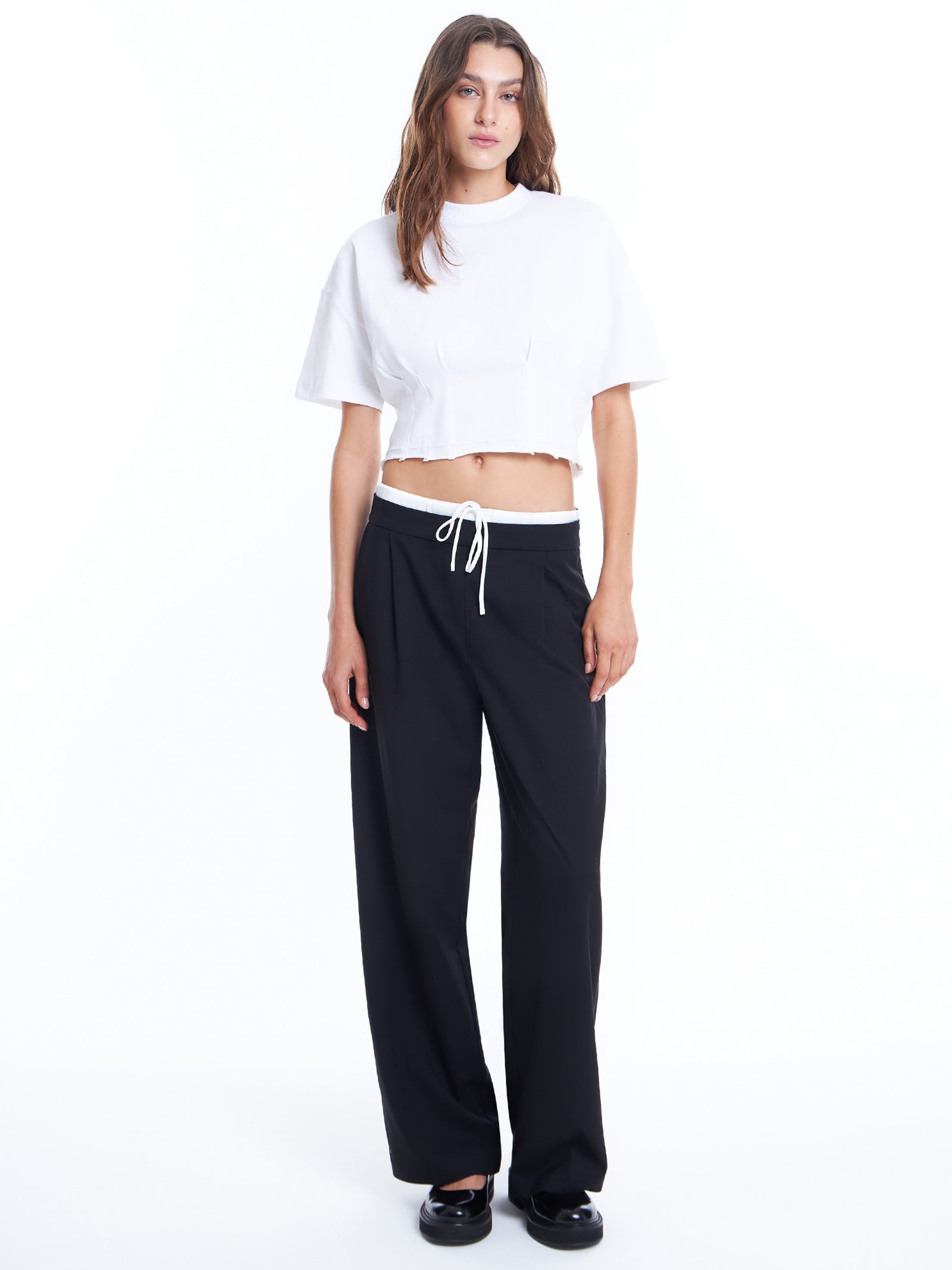 Standard Over Sized Cropped T-Shirt