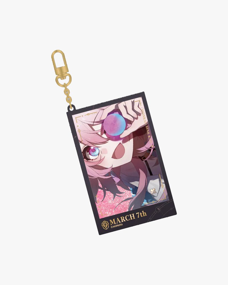 Honkai: Star Rail Countdown to Departure Quicksand Keychain