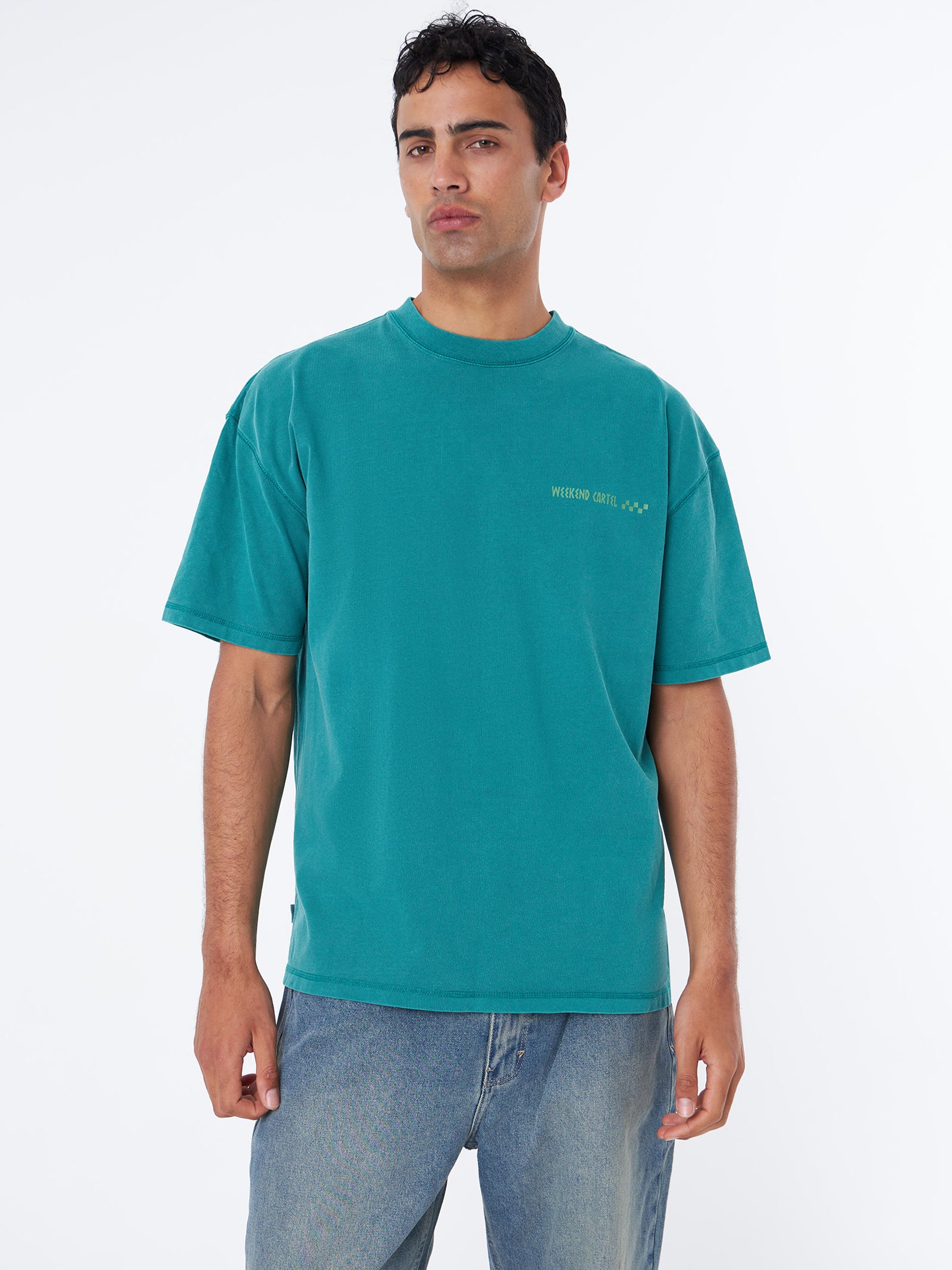 Gyros Ss Tee - Pigment Green