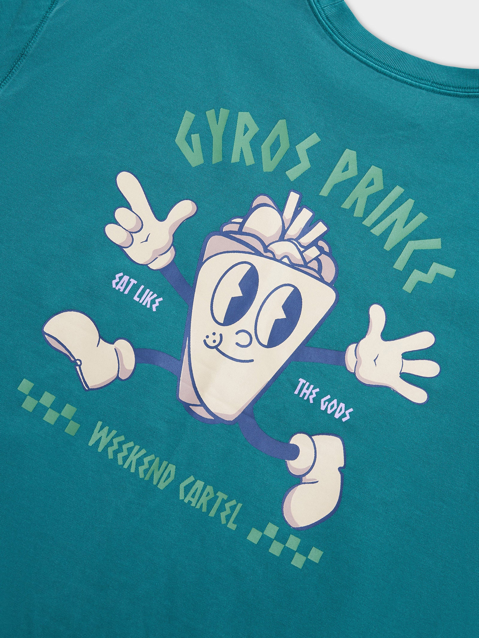 Gyros Ss Tee - Pigment Green