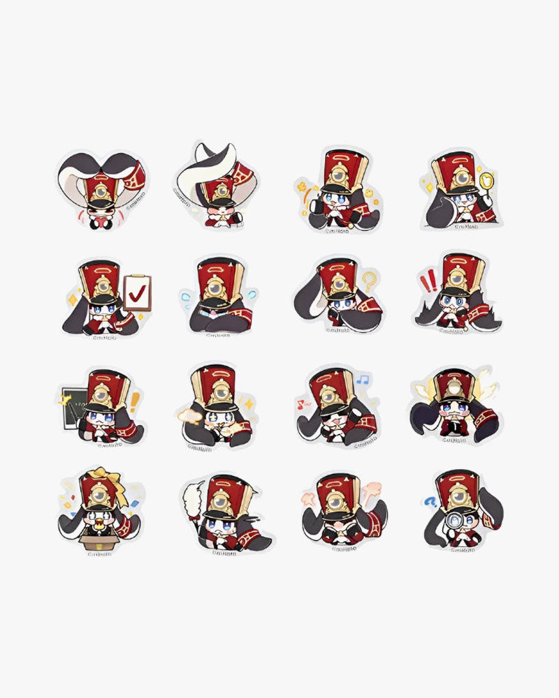 Honkai: Star Rail Pom-Pom Gallery Series Chibi Sticker Pack