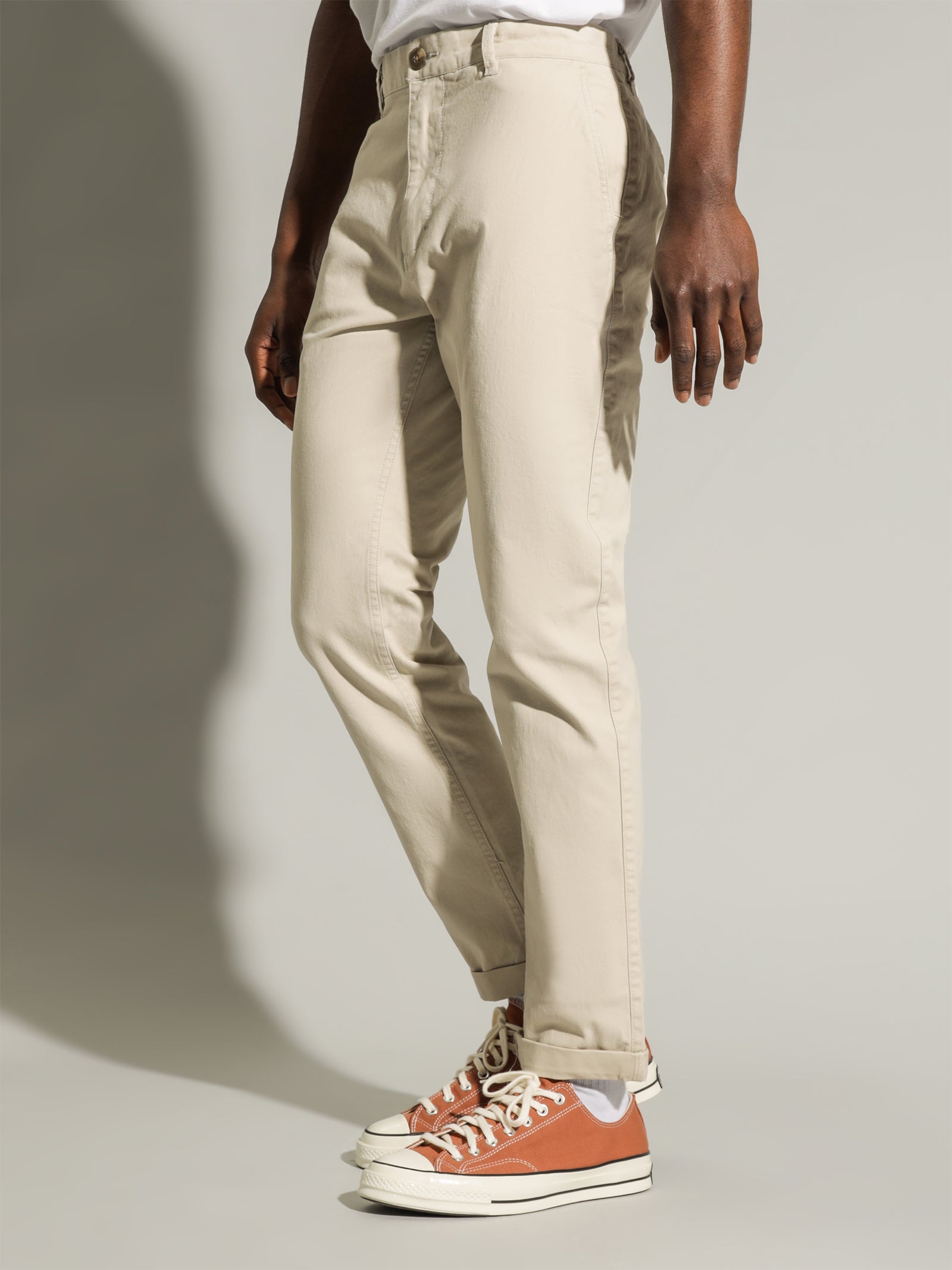 Ellis Chino Pants in Stone