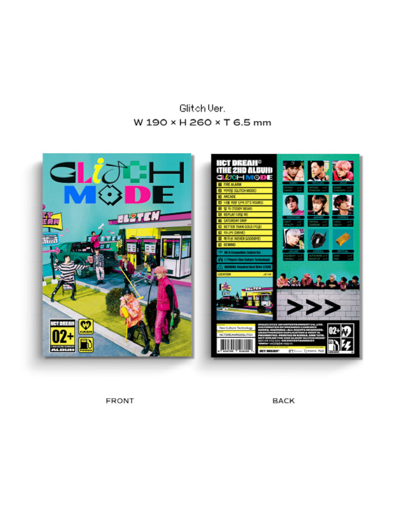 NCT DREAM - Regular 2nd Album [GLITCH MODE] (PHOTOBOOK VER.)