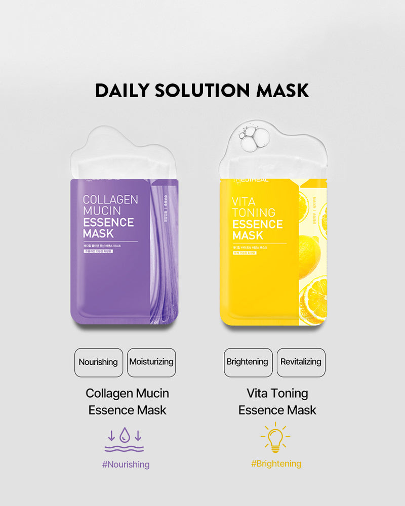 MEDIHEAL Collagen Mucin Essence Mask