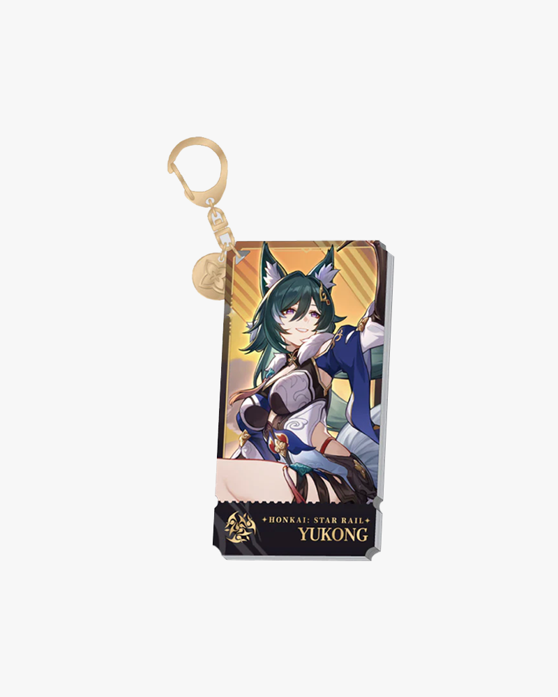 Honkai: Star Rail The Harmony Path Character Acrylic Keychain