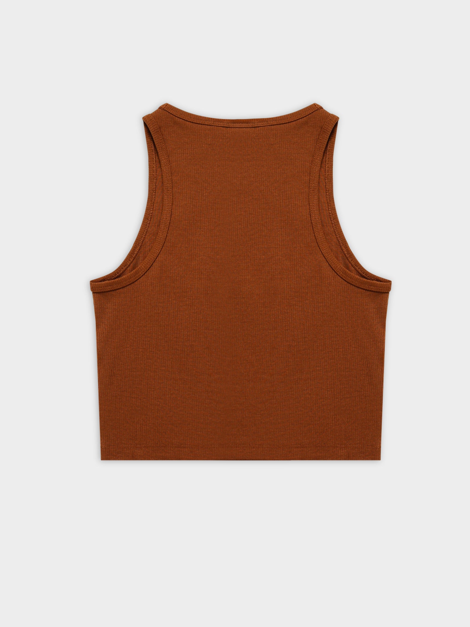 Adicolor Essentials Rib Tank Top in Brown