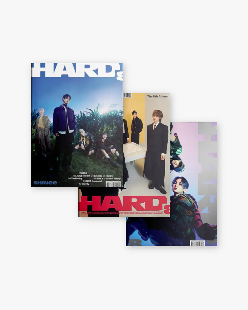 SHINee - VOL.8 [HARD] (PHOTO BOOK VER.) (3 VERSIONS)