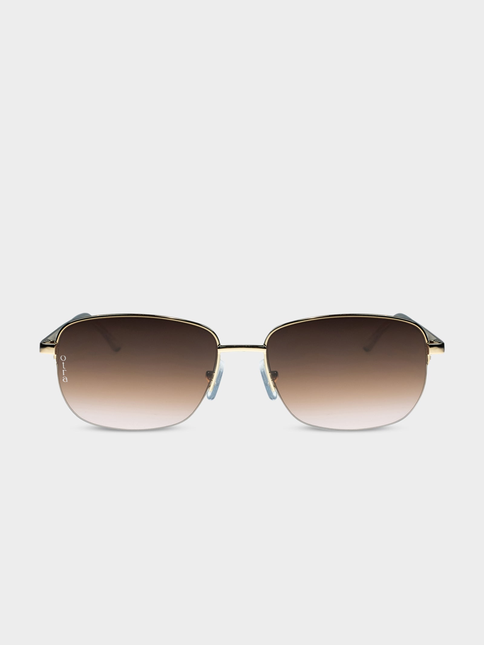 Junior Sunglasses in Gold Brown & Pink Fade