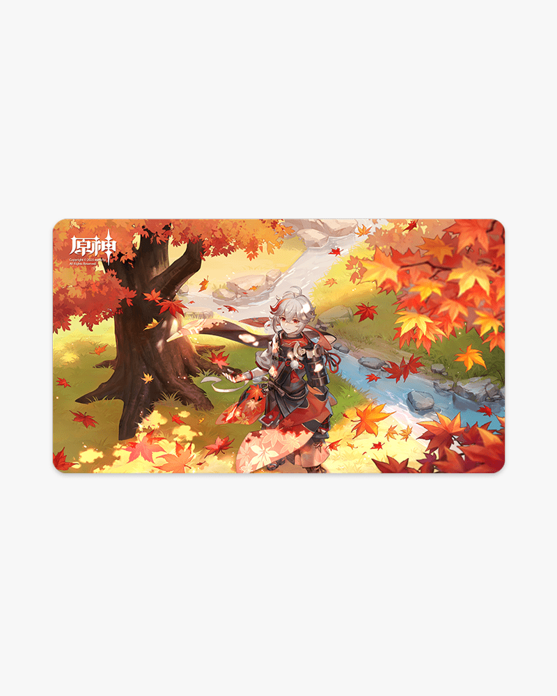 Genshin Impact Desk Mat - Scarlet Leaves Pursue Wild Waves