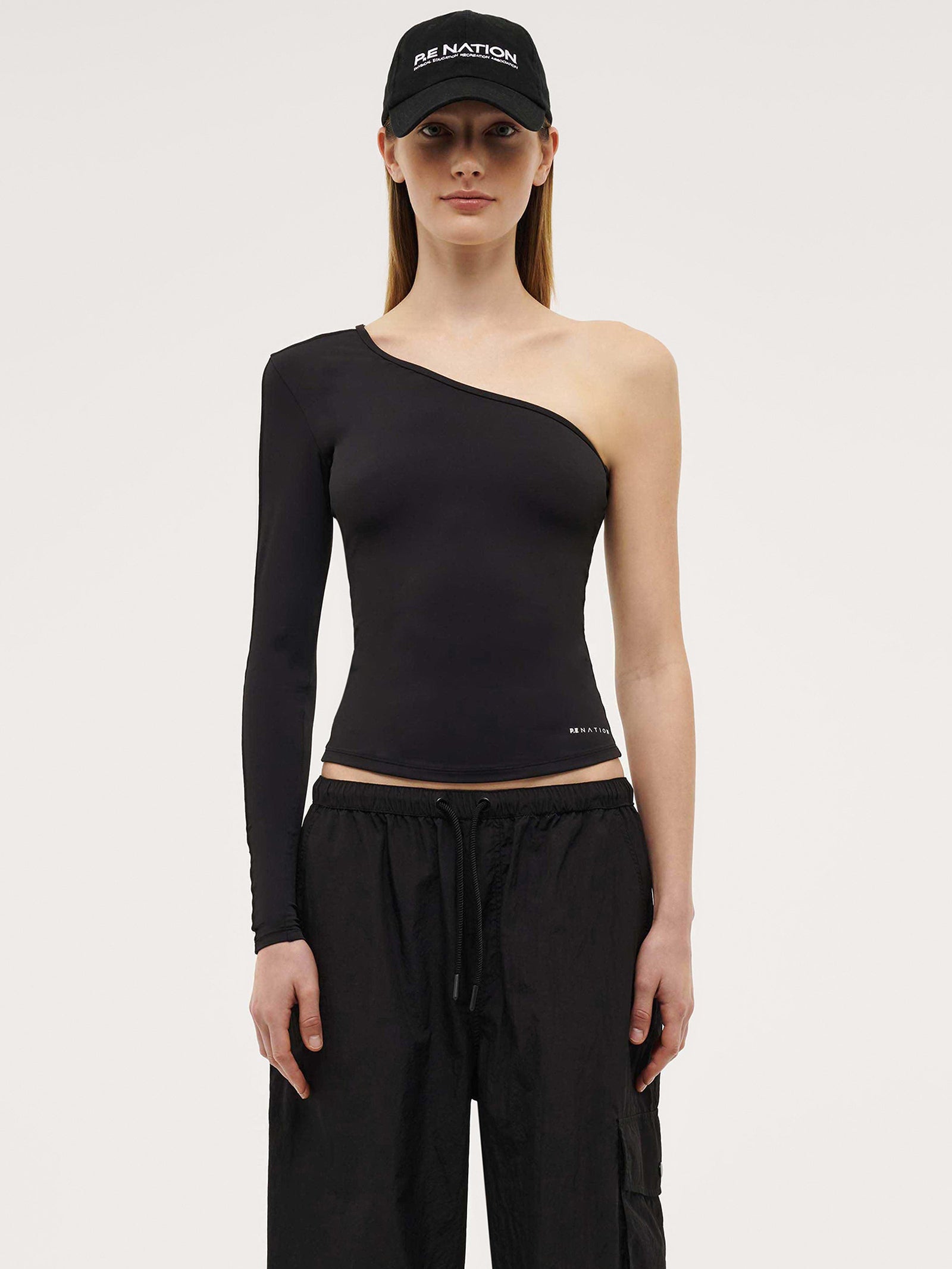 Foundation Asymmetric Long Sleeve Top