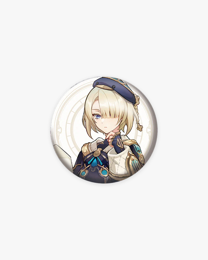 Genshin Impact 2023 Art Exhibition Character Badge