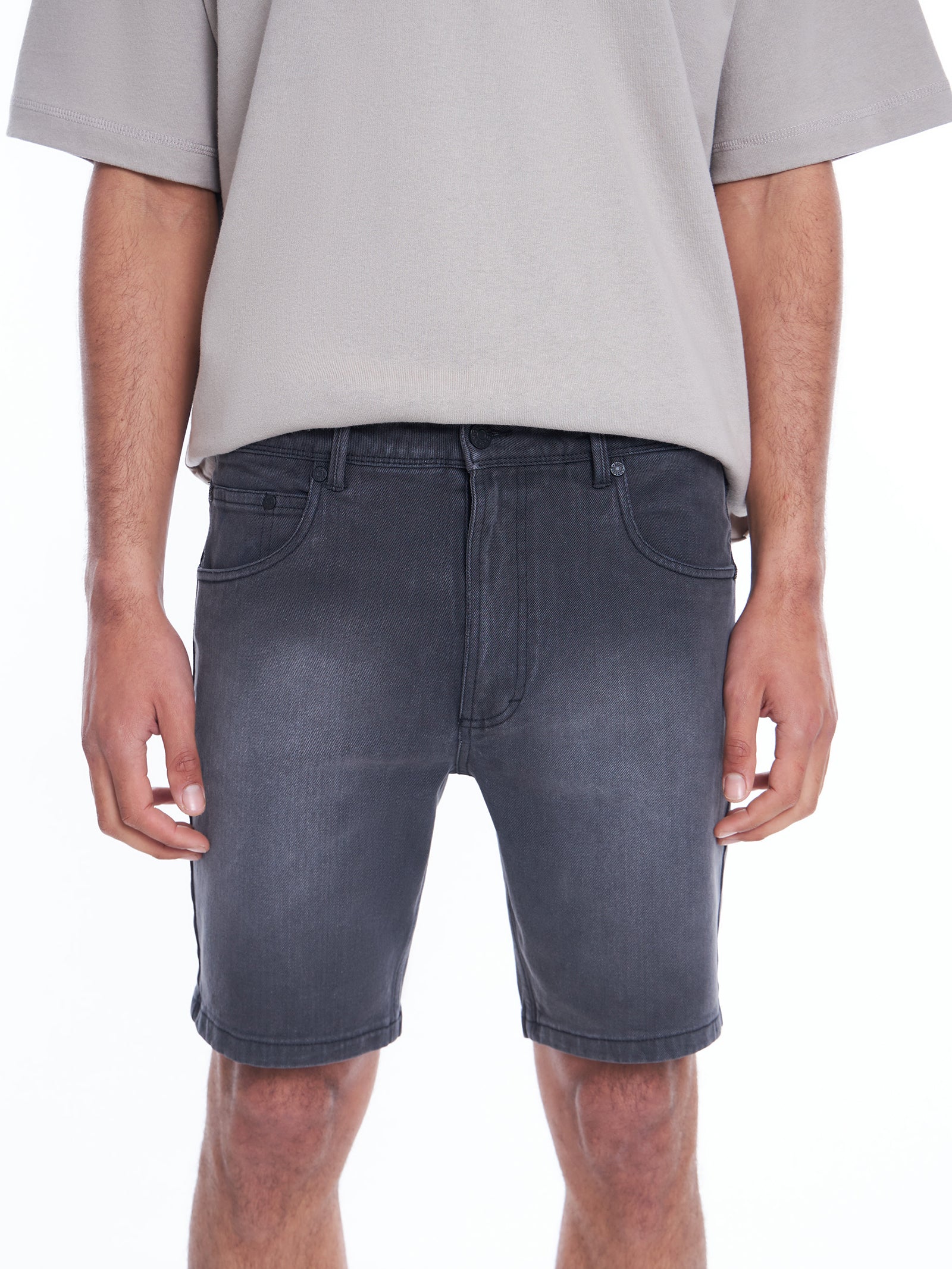 Zane Skinny Denim Short