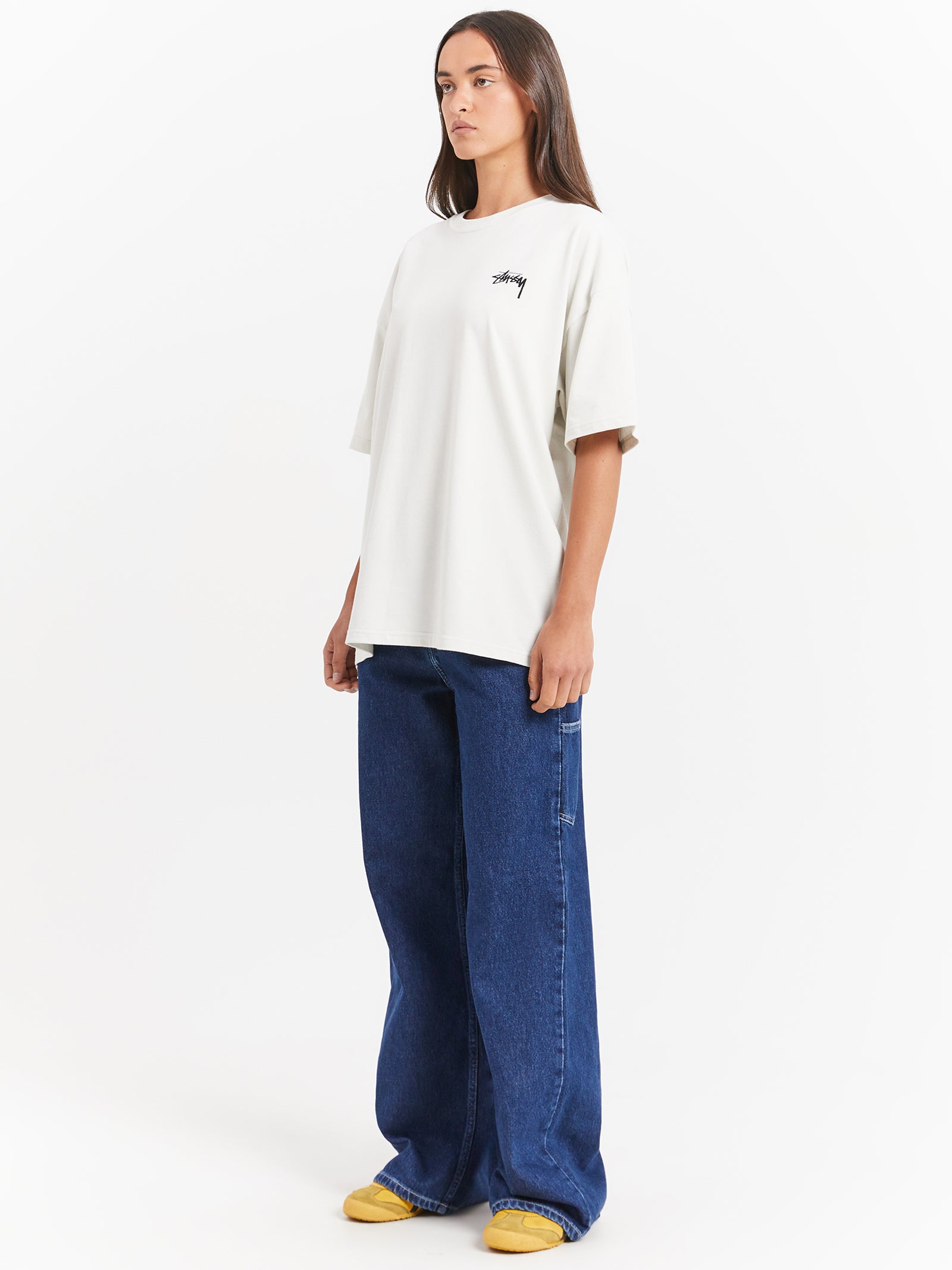 Chanel 5 Heavyweight Relaxed T-Shirt in Winter White