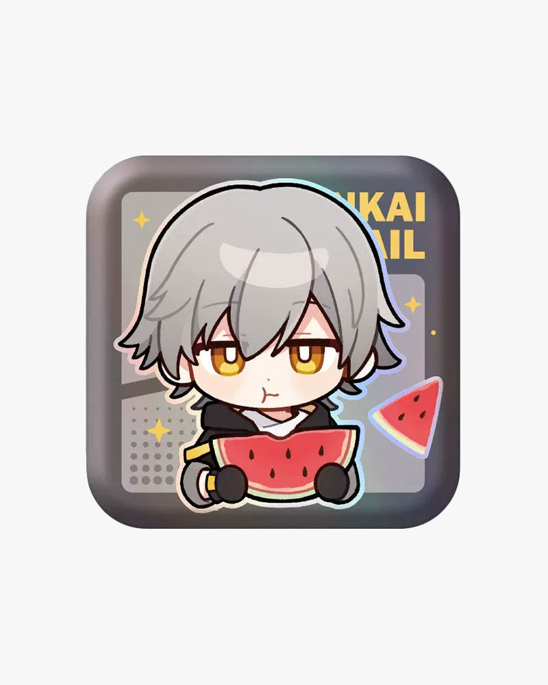 Honkai: Star Rail Pom-Pom Gallery Series Square Badge